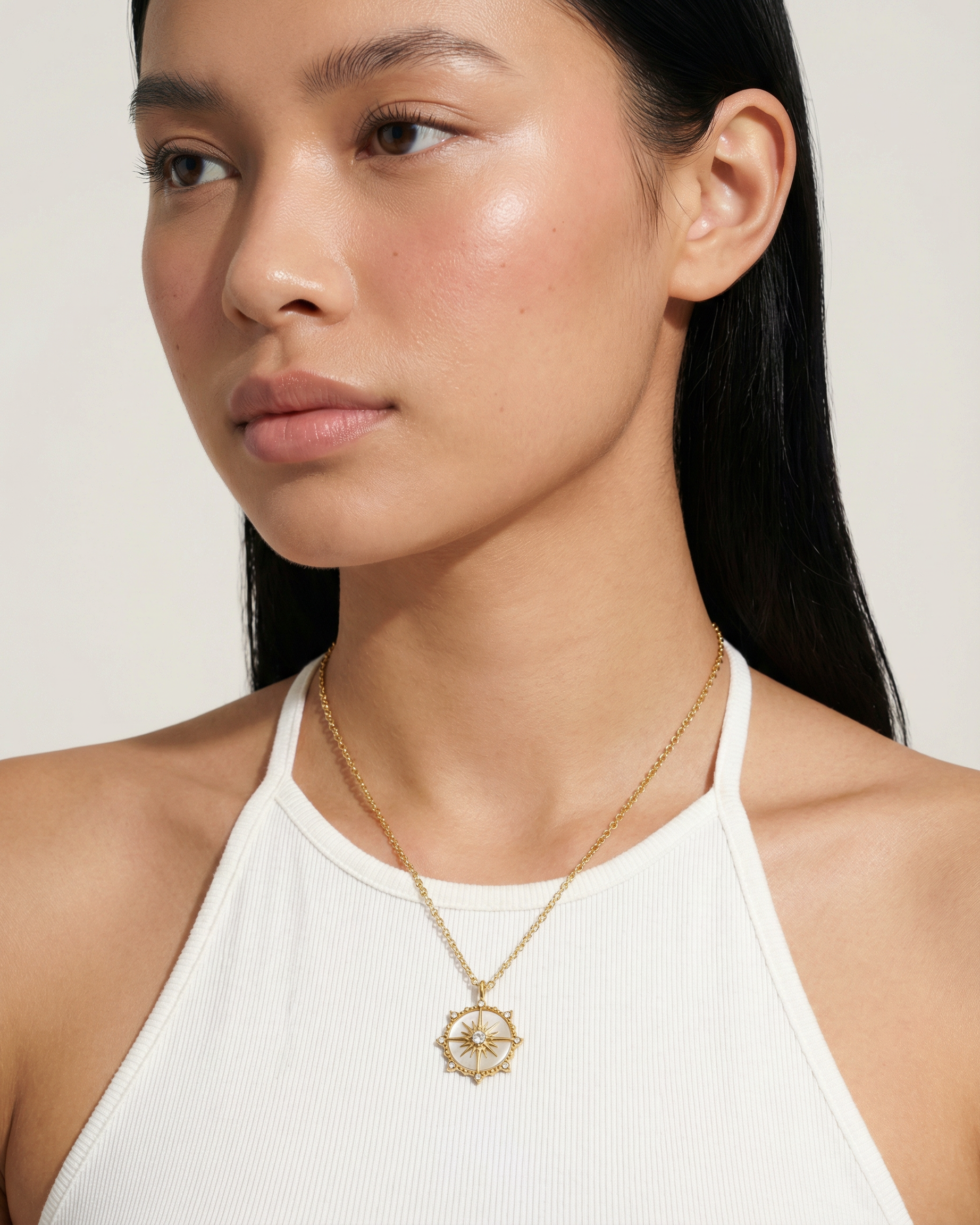 Étoile Star Pendant Necklace silver