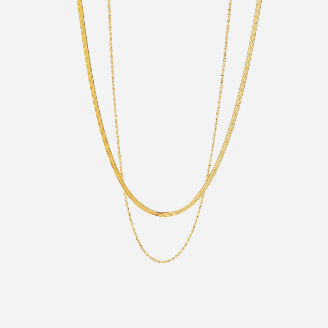 Alba Gold Chain Necklace