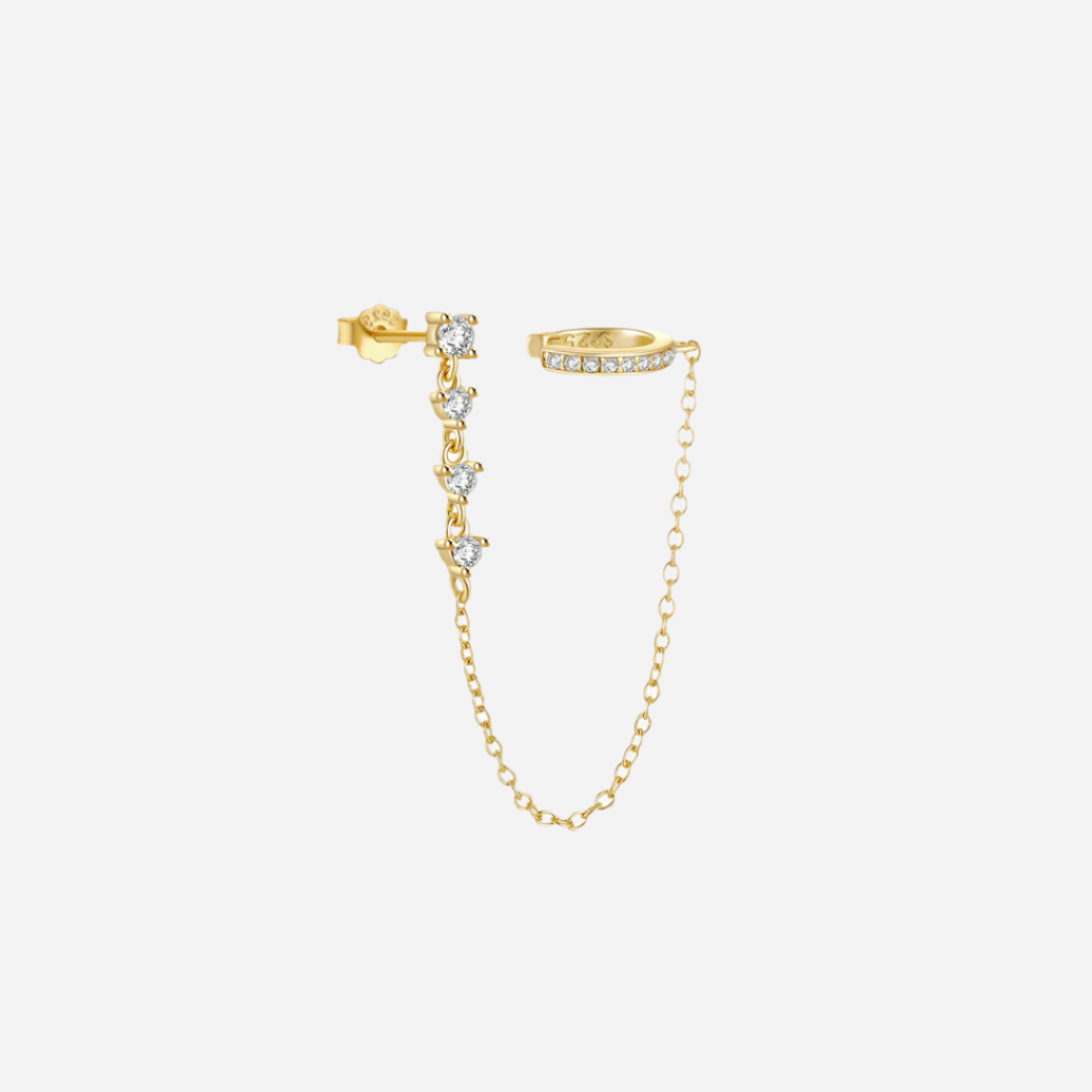 Arielle Chain Cuff Earrings