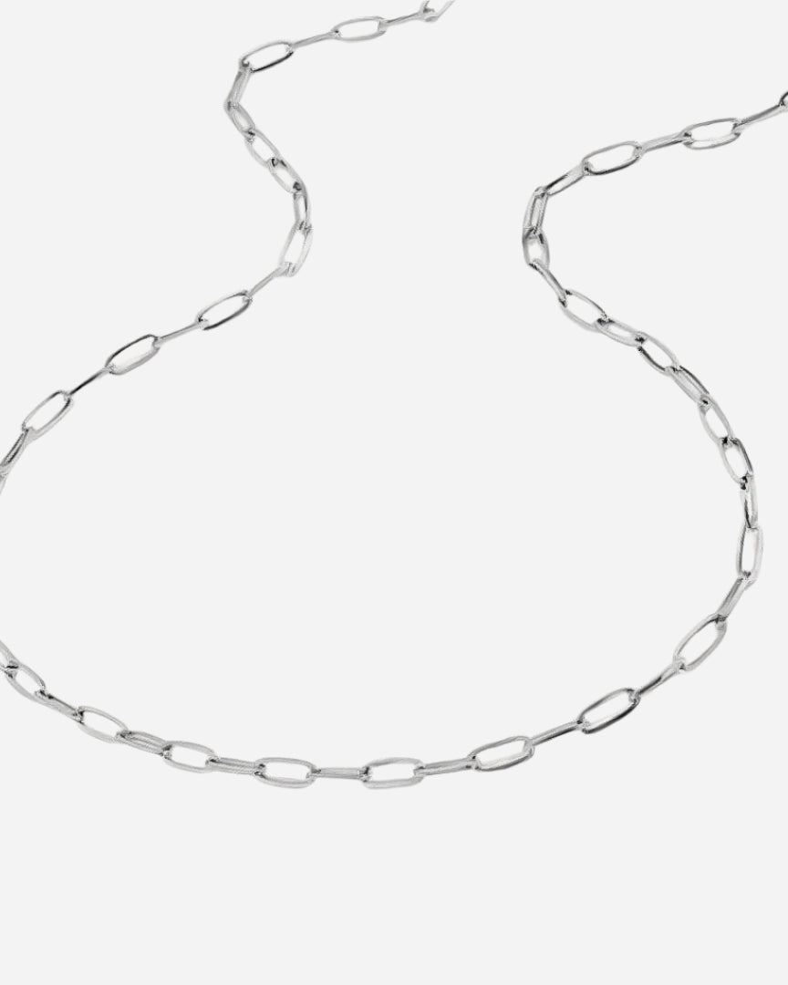 Inès Paperclip Chain Necklace