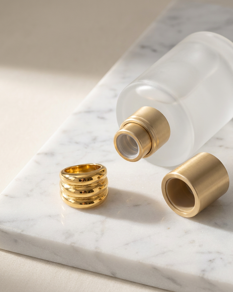 Pepa Ring marble flatlay
