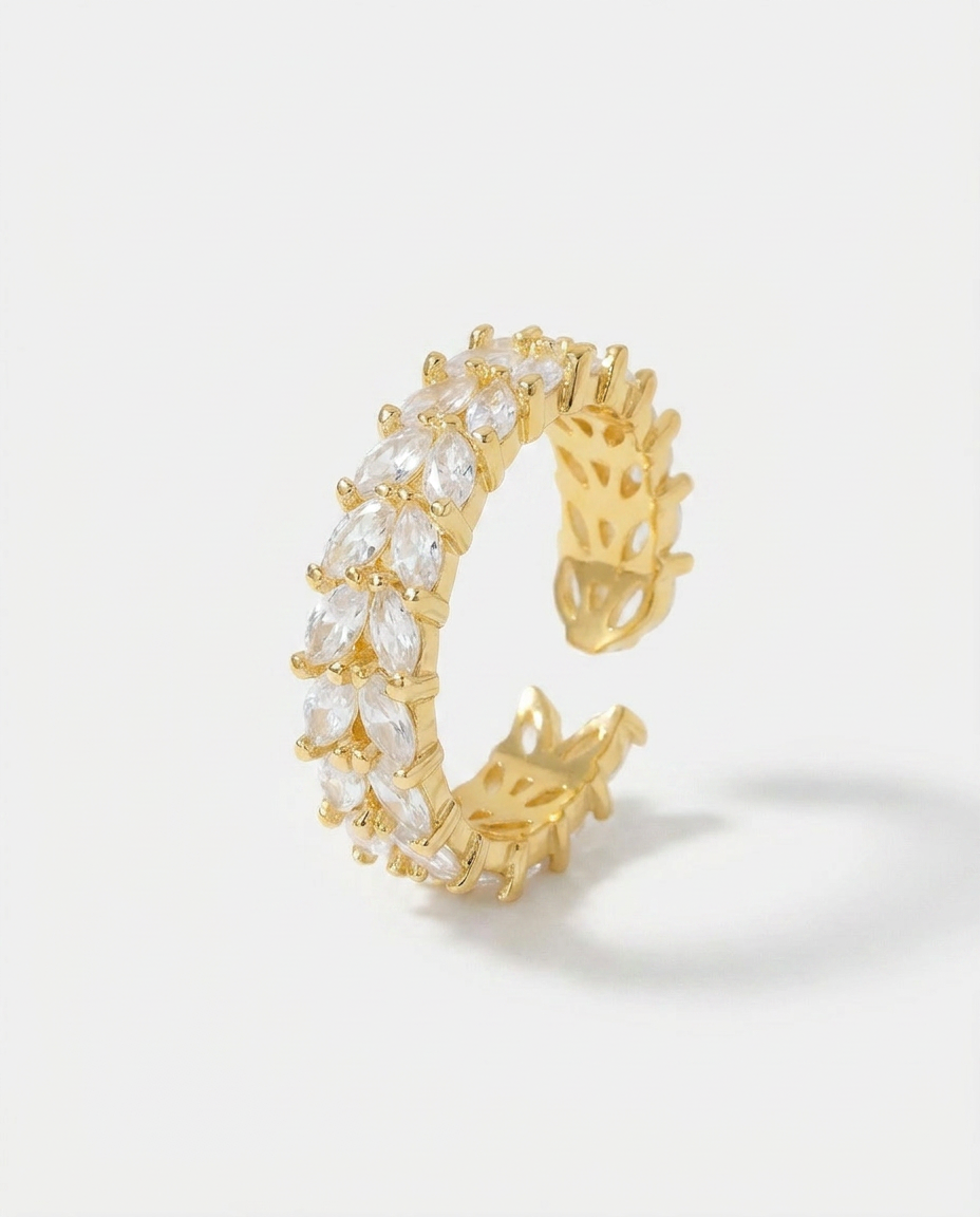 Adjustable Sparkle Band Ring hero packshot