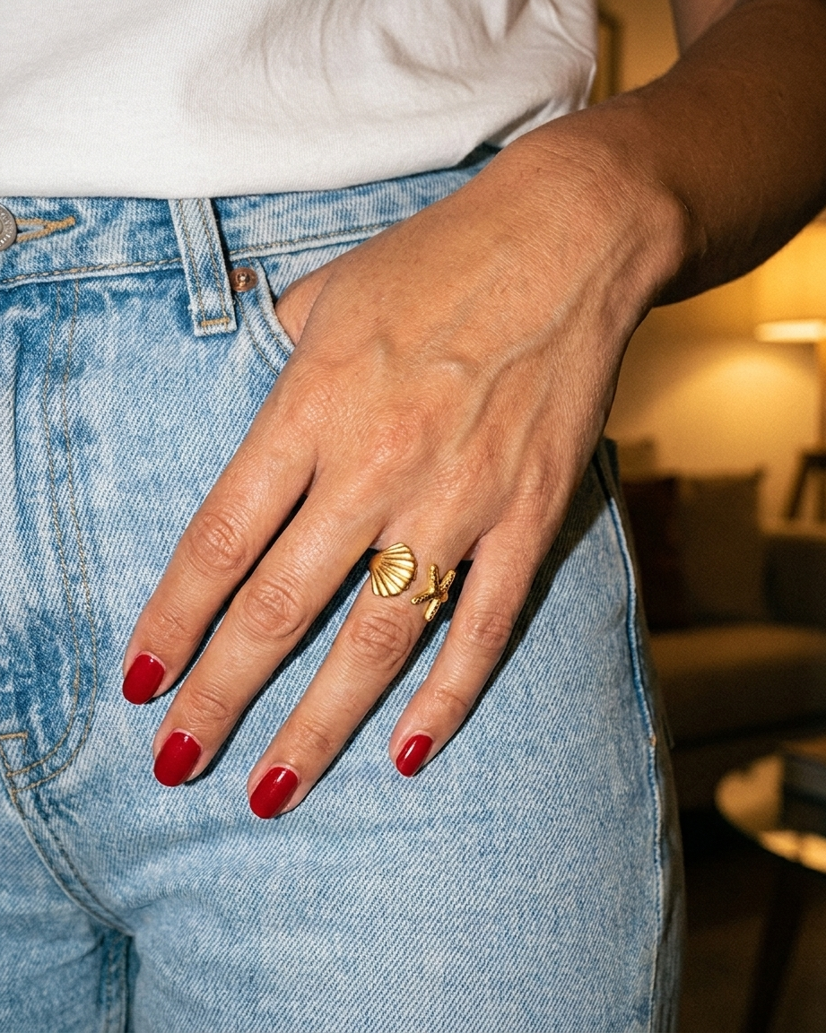 Isla Ring candid flash