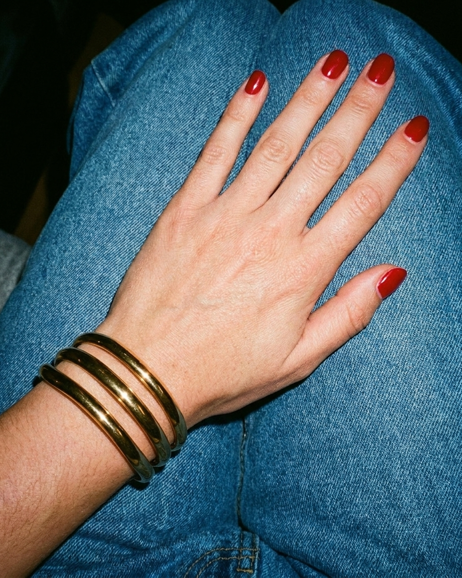 Élodie Triple cuff flash