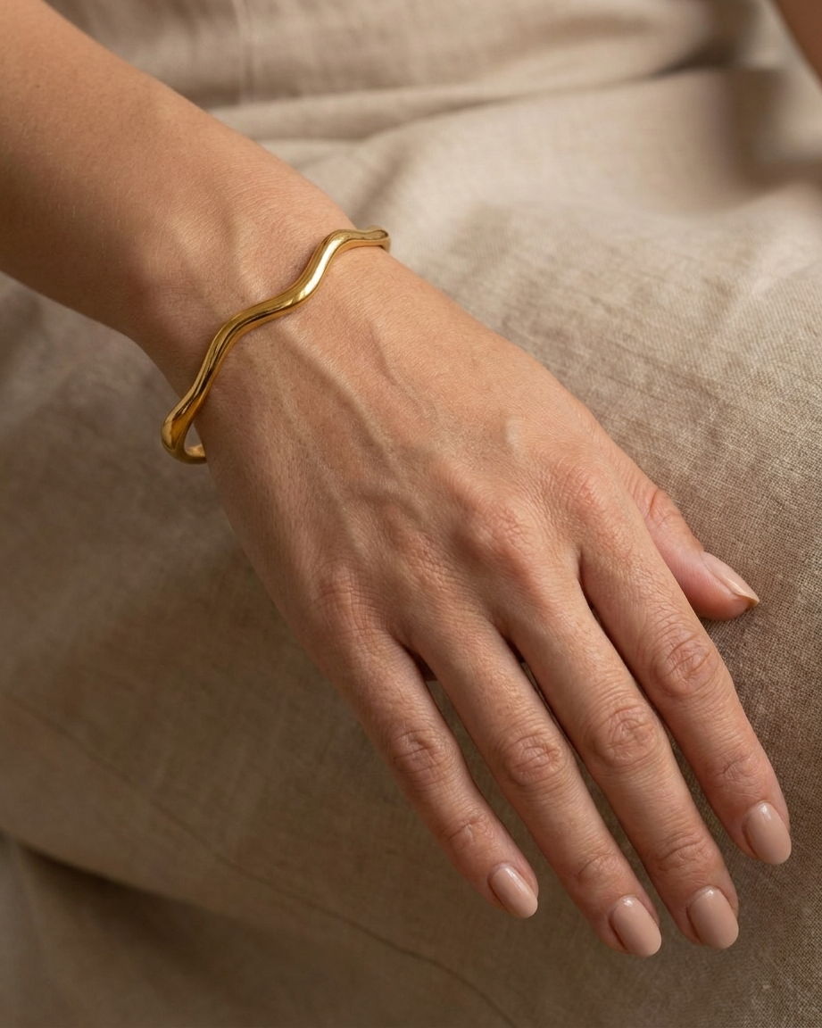 Reni Cuff on wrist