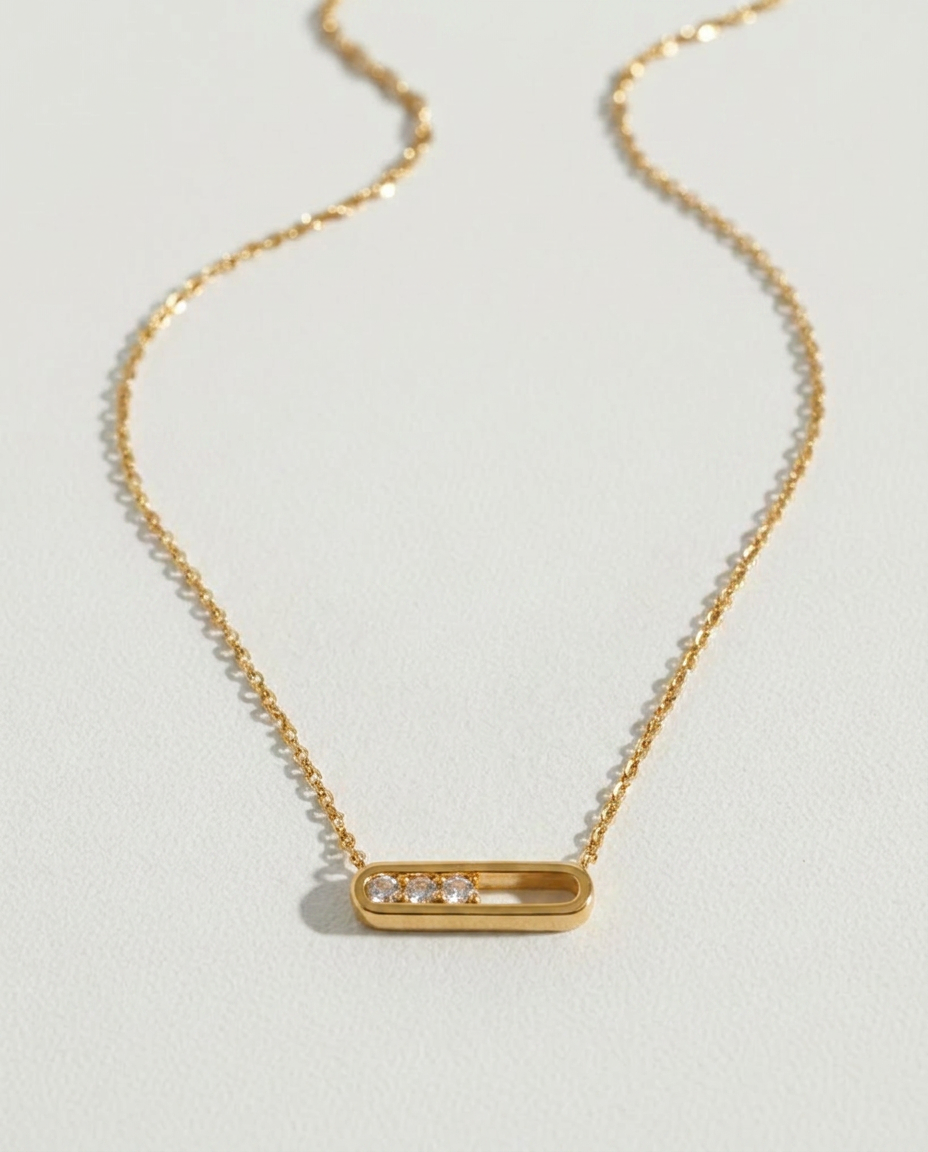 Anya Necklace flatlay