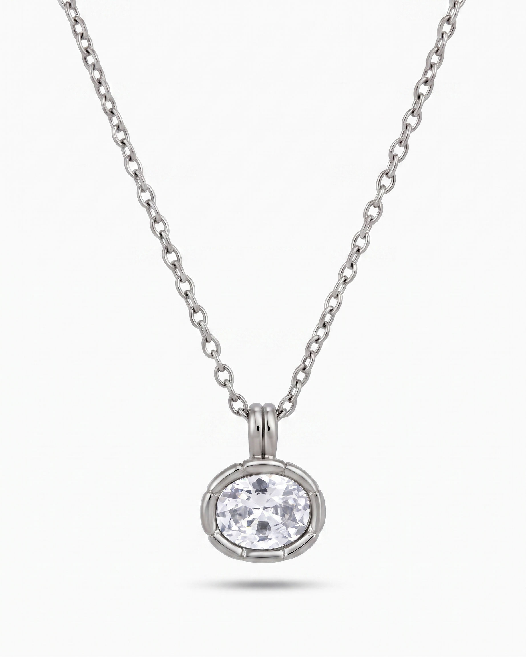 Océane Necklace silver