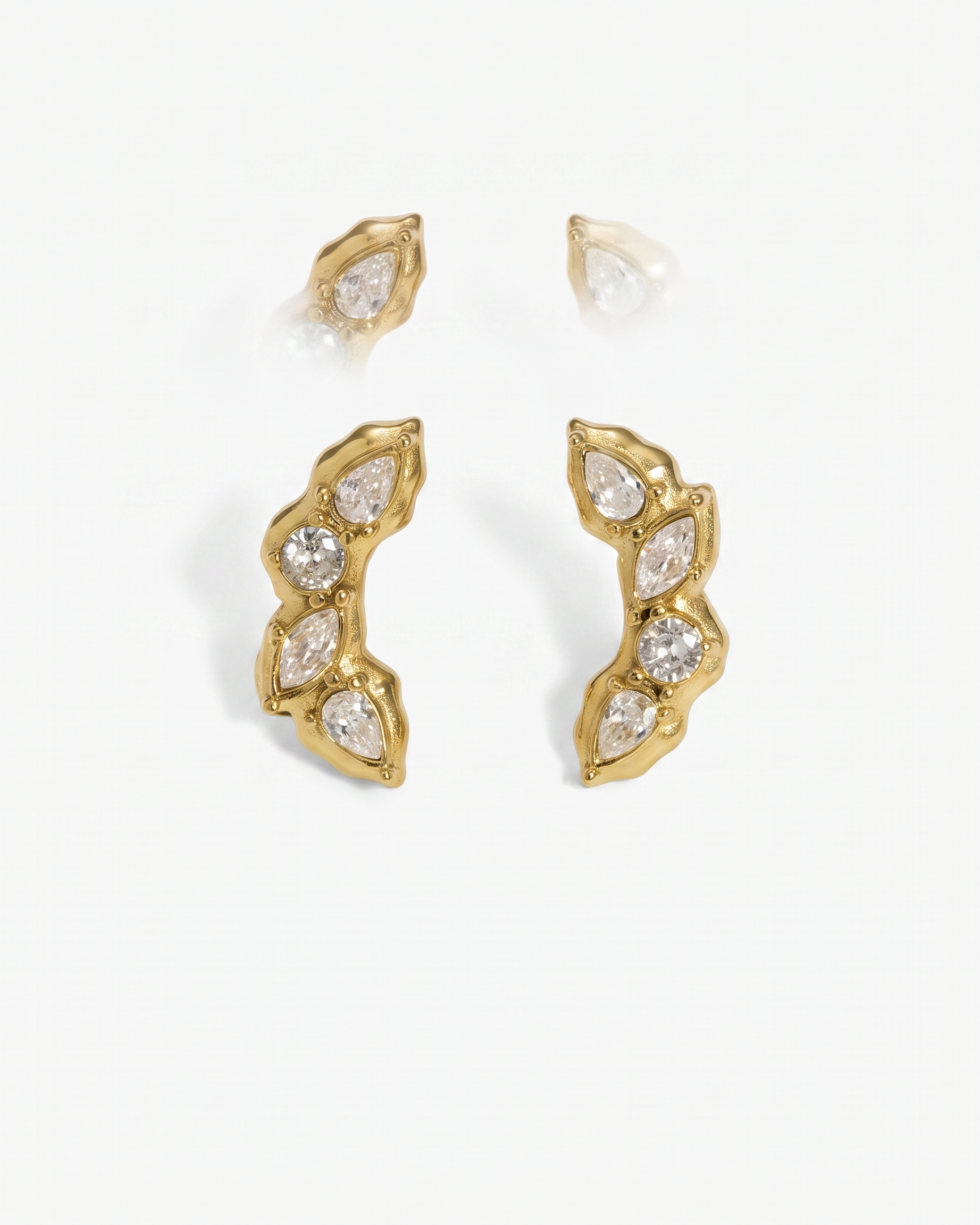 Laurel Earrings gold