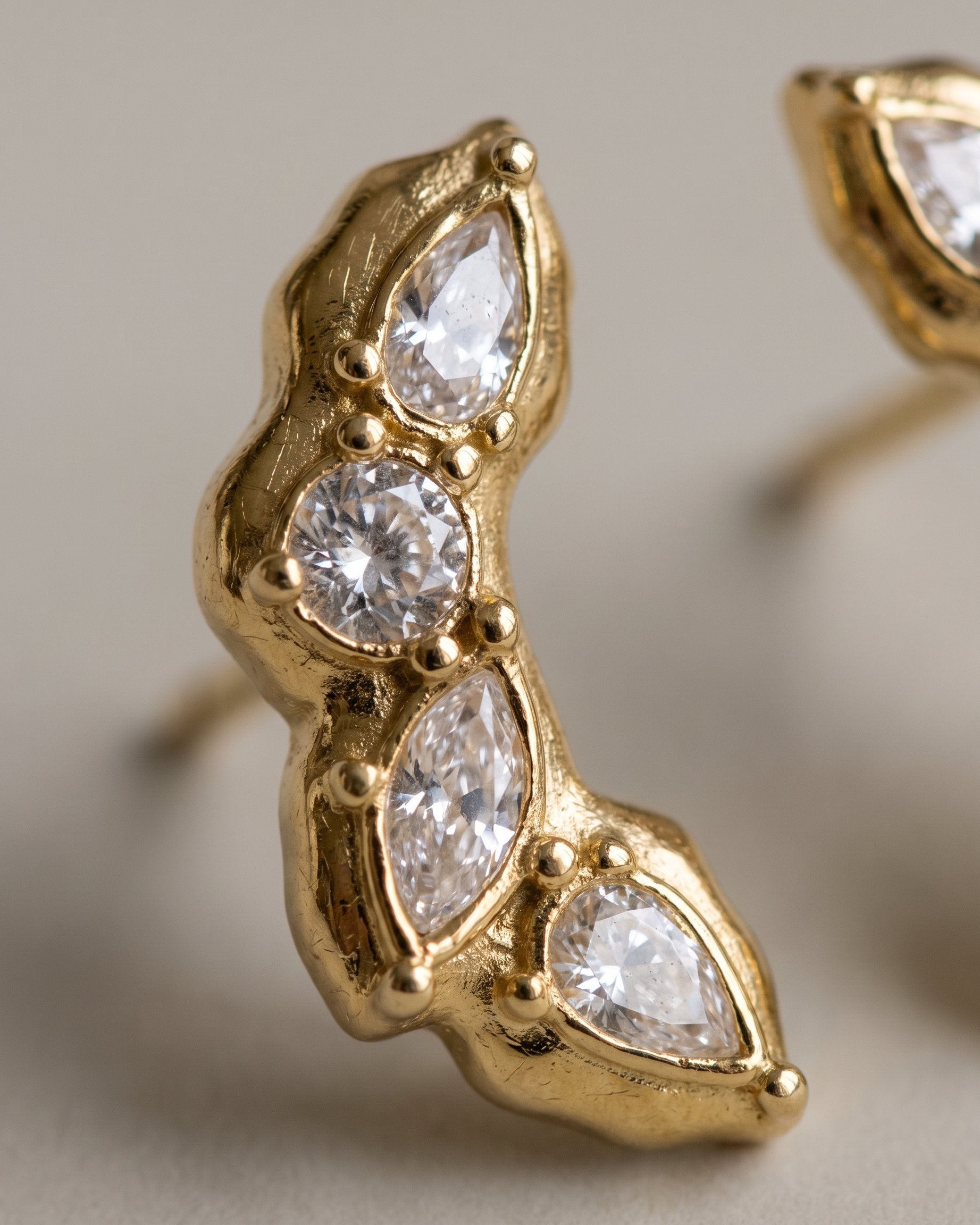 Laurel Earrings detail