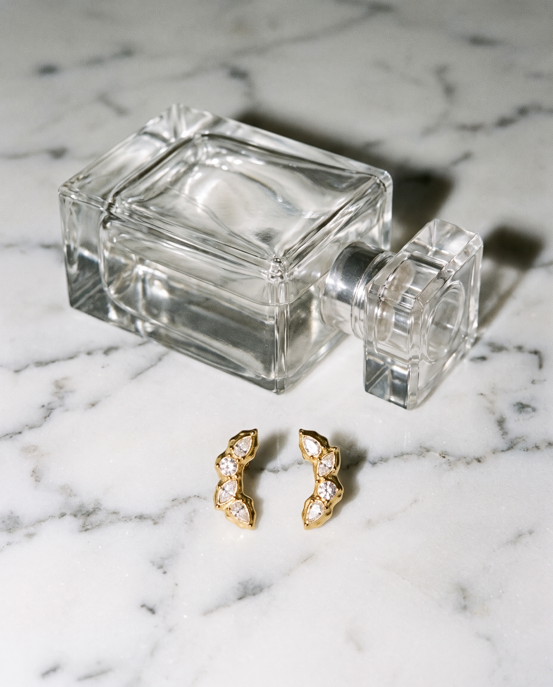 Laurel Earrings flatlay