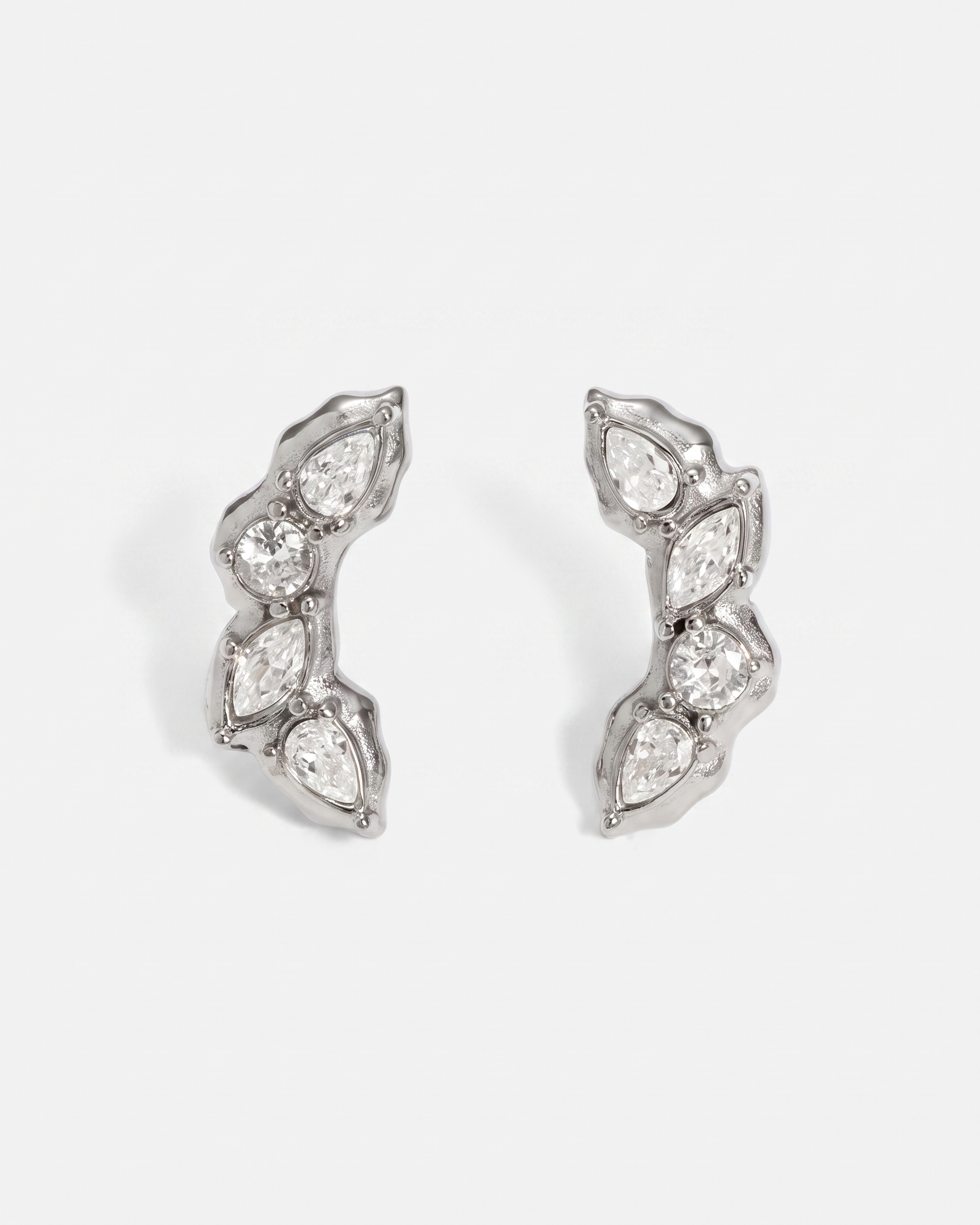 Laurel Earrings silver