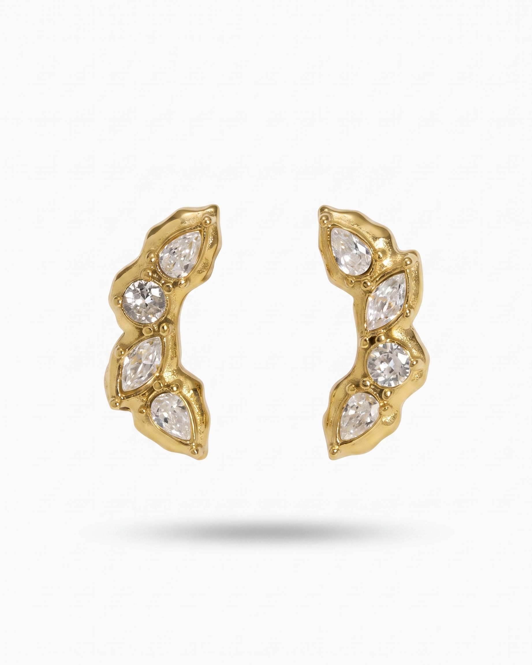 Laurel Earrings gold