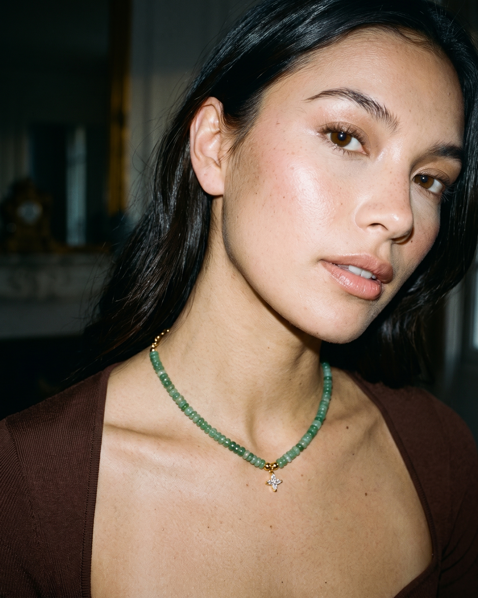 Ondine necklace editorial styled shot
