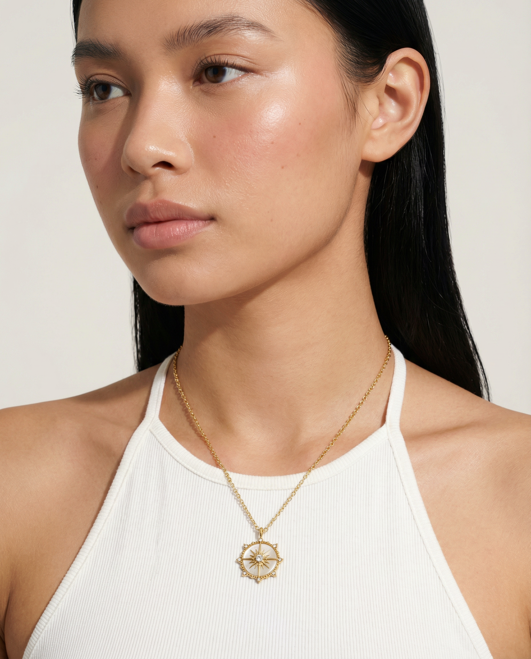 Étoile Star Pendant Necklace silver