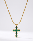 Anouk Cross Necklace gold cross pendant necklace