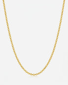 Liv Cable Necklace gold cable chain hero