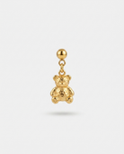 Bear gold charm pendant hero