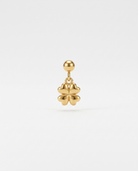 Four-leaf clover gold charm pendant hero