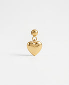 Heart gold charm pendant hero
