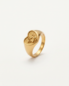 Angel Ring gold pearl ring