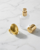 Dome Ring marble flatlay
