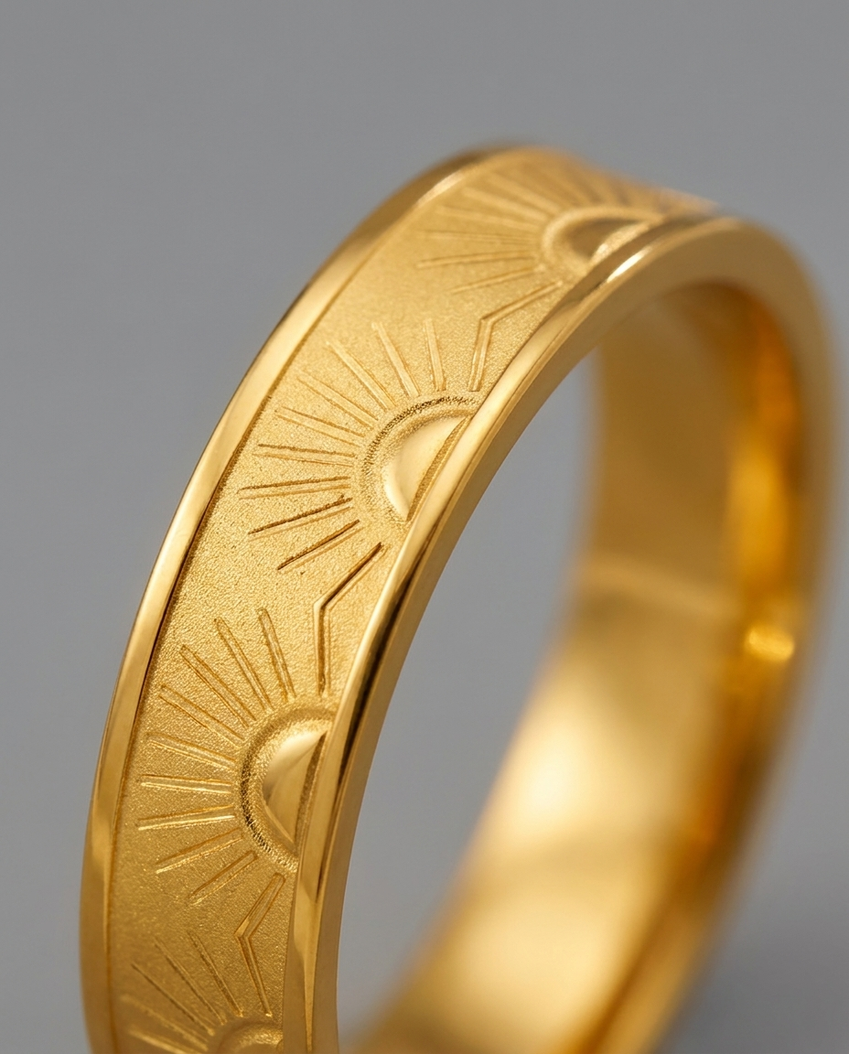 Sol Ring macro detail