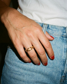 Wafa Ring candid flash snapshot