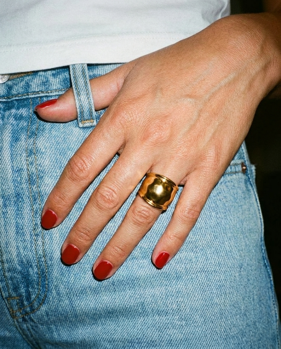 Grace Ring candid flash snapshot