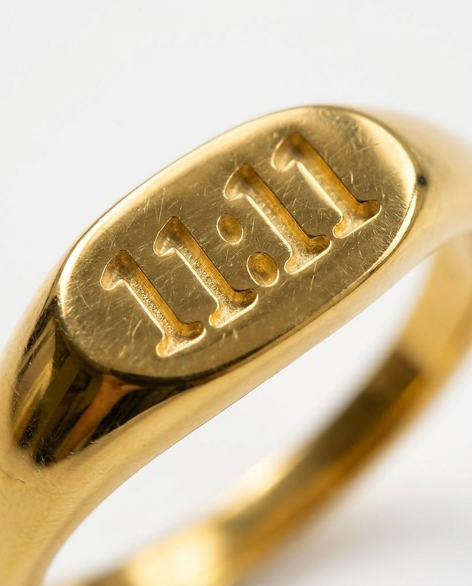 Lucky Ring macro detail
