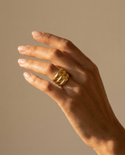 Pepa Ring warm on hand