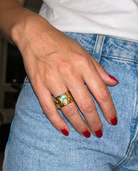 Estelle Ring candid flash snapshot