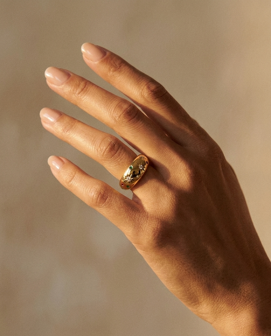 Axie Ring warm on hand