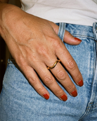 Yael Ring candid flash snapshot