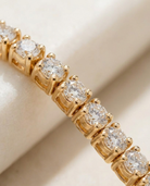 Noa Tennis Bracelet macro detail