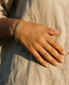 Siena Chain Bracelet warm on wrist