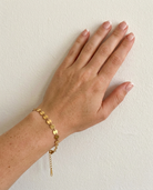 Éloïse Round Chain Bracelet styled wrist