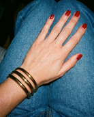 Élodie Triple cuff flash