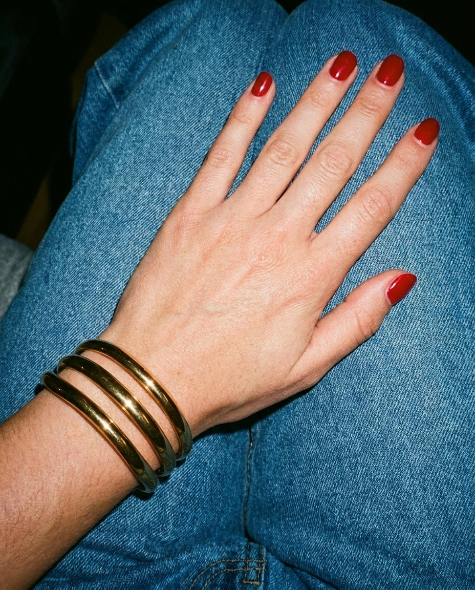 Élodie Triple cuff flash