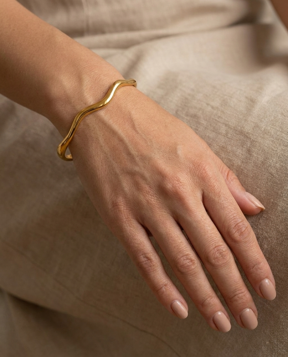 Reni Cuff on wrist