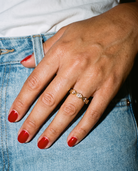 Mira Ring worn