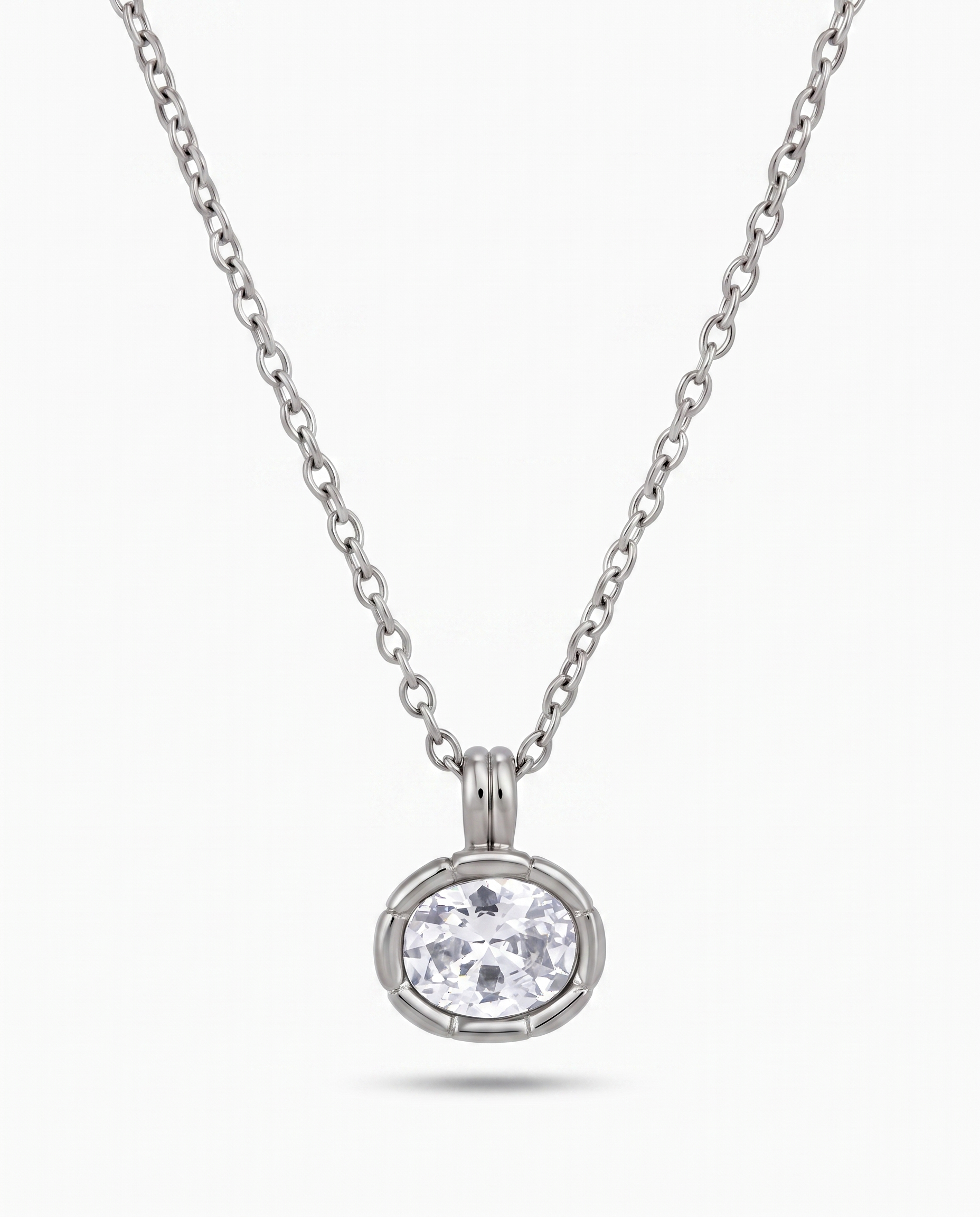 Océane Necklace silver