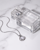 Océane Necklace silver flatlay