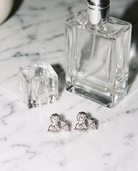 Willow Earrings silver flatlay