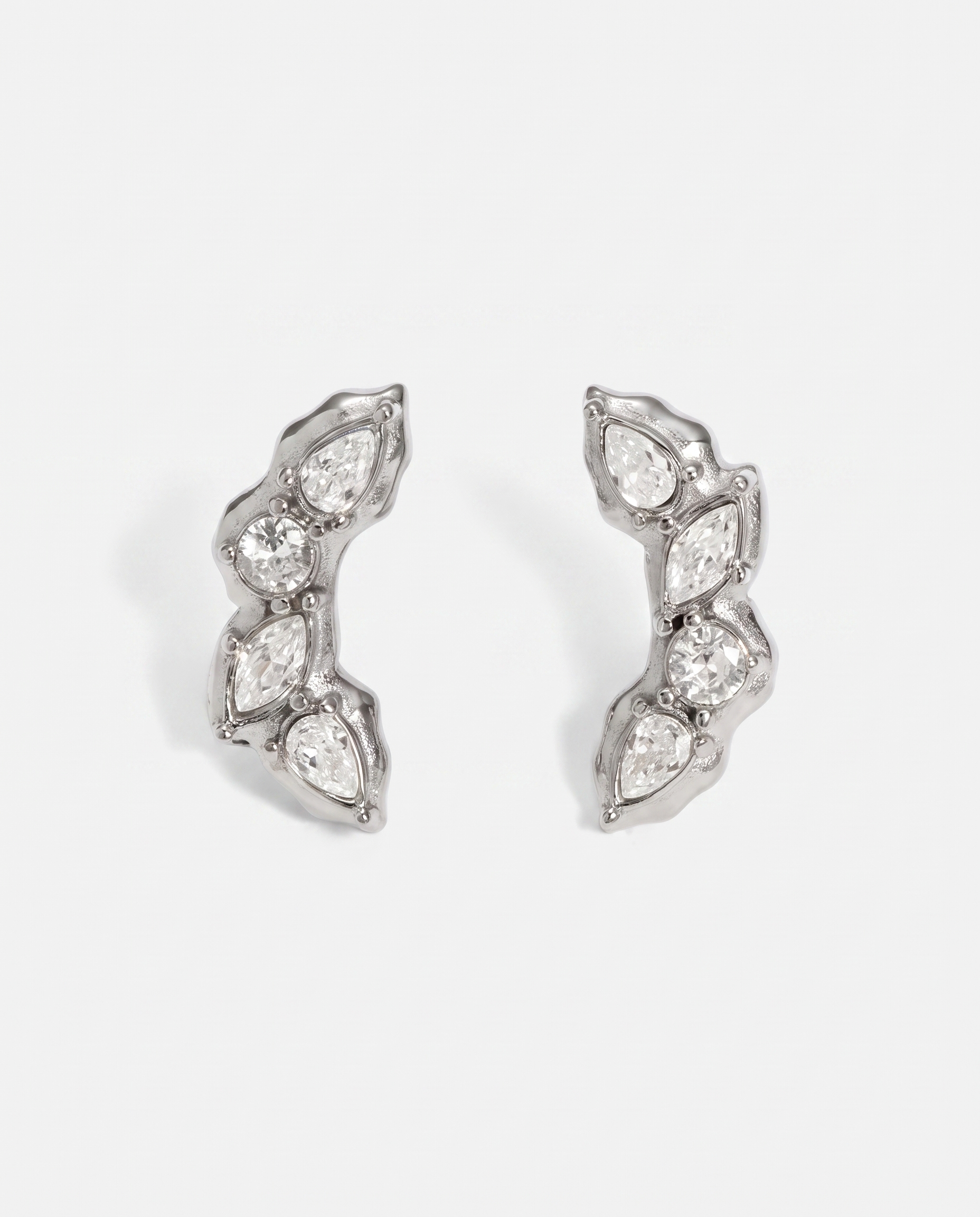 Laurel Earrings silver