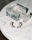 Laurel Earrings silver flatlay