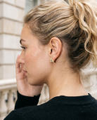 Willow Earrings on model
