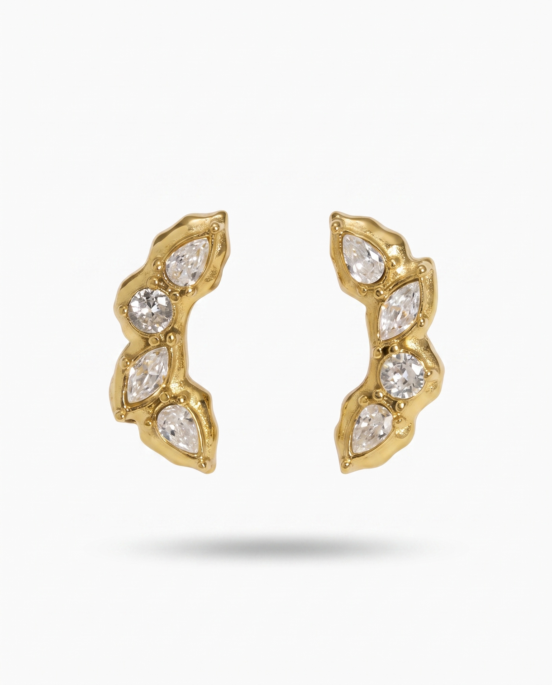 Laurel Earrings gold