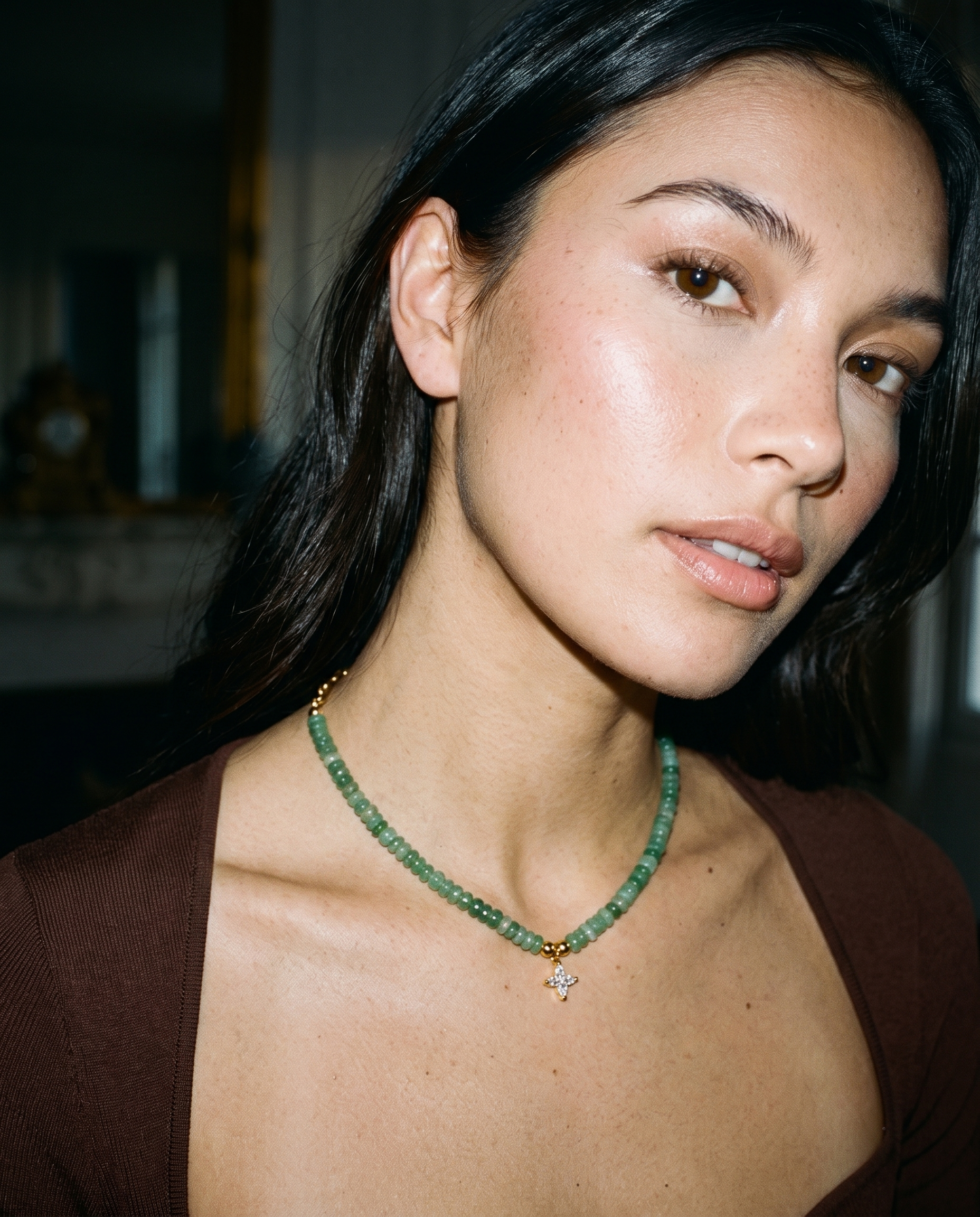 Ondine necklace editorial styled shot