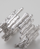 Bouleau silver bark open ring macro detail