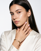 Pave bracelet editorial studio flash